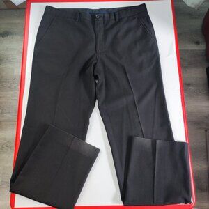 Mexx flat front casual dress pants black men's size 38
